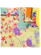 Etro Floral Print Scarf, Women's, Modal/cashmere