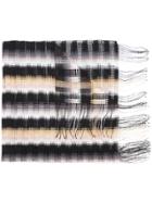 Missoni Box Plaid Scarf - Black
