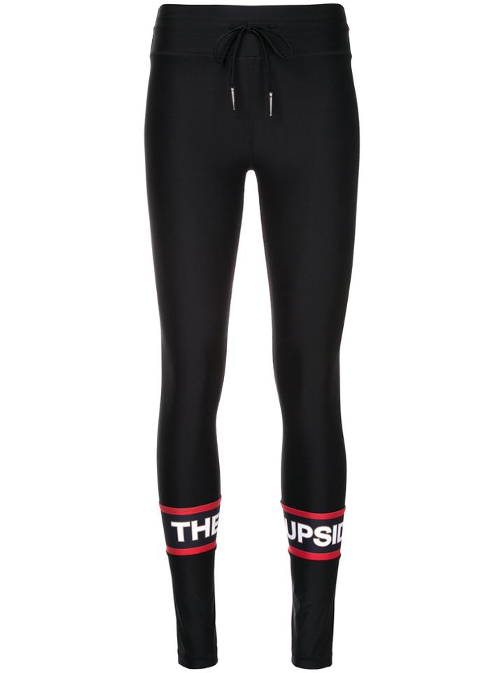 The Upside Logo Leggings - Black