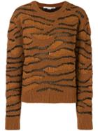 Stella Mccartney Stitching Details Jumper - Brown