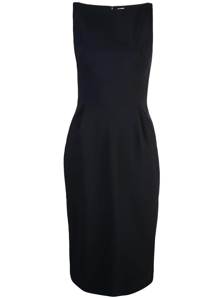 Adam Lippes Fitted Mid-length Dress - Black