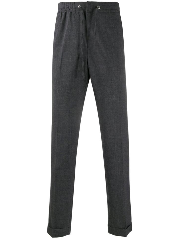 Nn07 Sebastian Drawstring Chinos - Grey