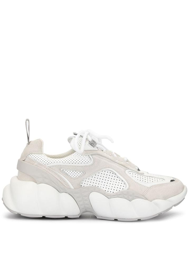 Mcm Oversized Sneakers - White