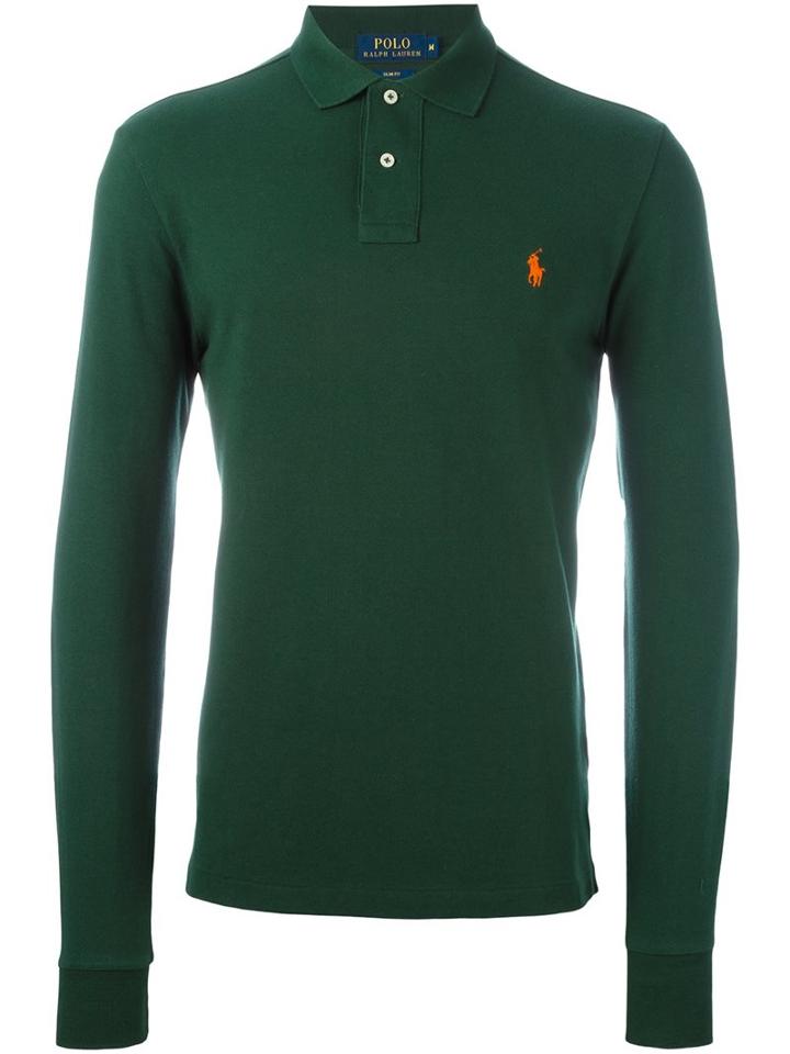Polo Ralph Lauren Embroidered Logo Polo Shirt, Men's, Size: Xl, Green, Cotton