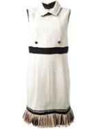 Chanel Vintage Classic Straight Waist Dress, Women's, Size: 42, Nude/neutrals
