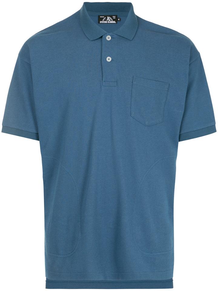 Hysteric Glamour Short-sleeve Polo Top - Blue