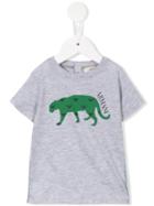 Armani Junior - Crocodile Print T-shirt - Kids - Cotton - 12 Mth, Grey