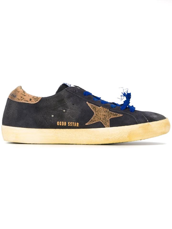 Golden Goose Deluxe Brand 'super Star' Sneakers - Blue