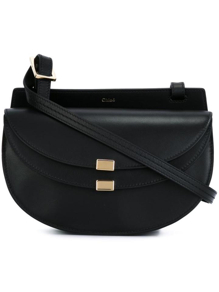 Chloé 'georgia' Crossbody Bag, Women's, Black