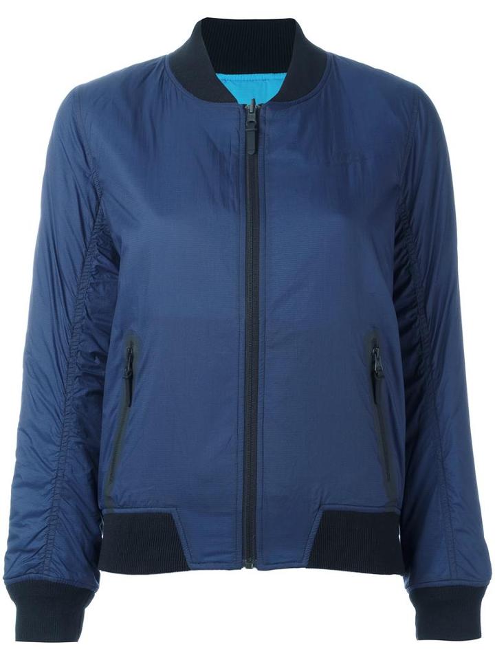 Nike Nikelab X Kim Jones Pac Bomber Jacket, Women's, Size: Xs, Blue, Polyamide/polyester