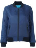 Nike Nikelab X Kim Jones Pac Bomber Jacket, Women's, Size: Xs, Blue, Polyamide/polyester