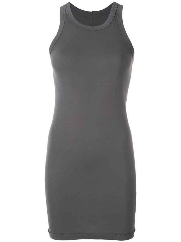 Rick Owens Drkshdw Long Line Vest Top - Grey