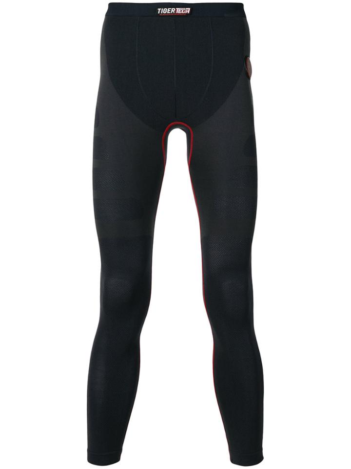 Plein Sport Tiger Tech Leggings - Black