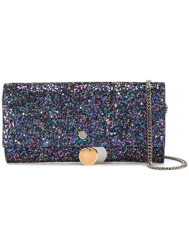 Jimmy Choo Mandie Wallet Crossbody Bag, Women's, Grey