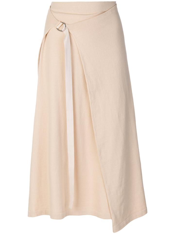 Joseph Adjustable-waist Midi Skirt - Nude & Neutrals
