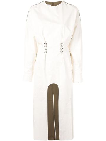 Boyarovskaya Cut Out Dress - White