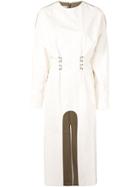 Boyarovskaya Cut Out Dress - White