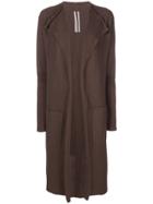 Rick Owens Trapeze Cardigan - Brown