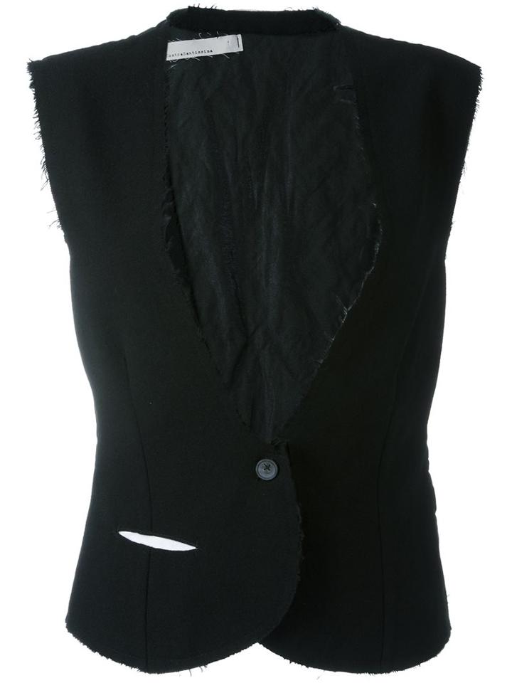 Nostra Santissima Raw Edge Gilet