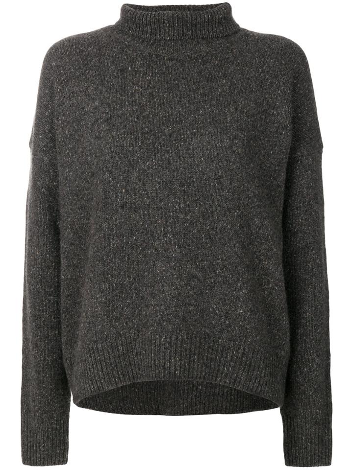 Vince Turtleneck Jumper - Brown