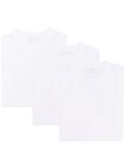 Prada 3-pack Jersey T-shirts - White