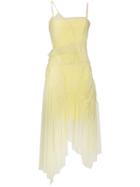 Preen By Thornton Bregazzi Francine Tulle Dress - Yellow & Orange