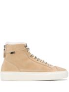Woolrich Zip Detail Sneakers - Brown