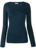 P.a.r.o.s.h. Round Neck Jumper - Blue