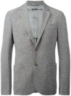 Giorgio Armani - Classic Blazer - Men - Cotton/polyester/spandex/elastane/viscose - 54, Grey, Cotton/polyester/spandex/elastane/viscose