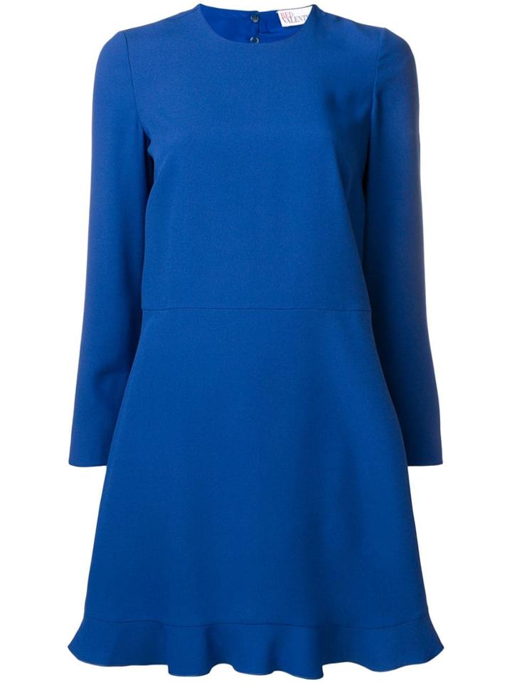 Red Valentino Bow Back Dress - Blue