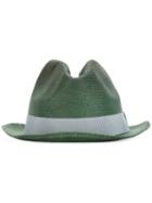 Woven Hat - Men - Paper - L, Green, Paper, Paul Smith