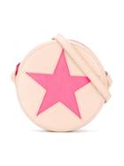 Stella Mccartney Kids Glitter Star Crossbody Bag, Girl's, Pink/purple