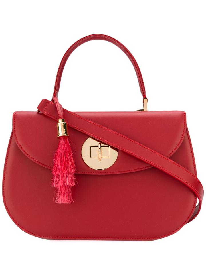Me Moi - Electra Tote - Women - Leather - One Size, Red, Leather