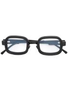 Kuboraum Rectangular Frame Glasses - Black