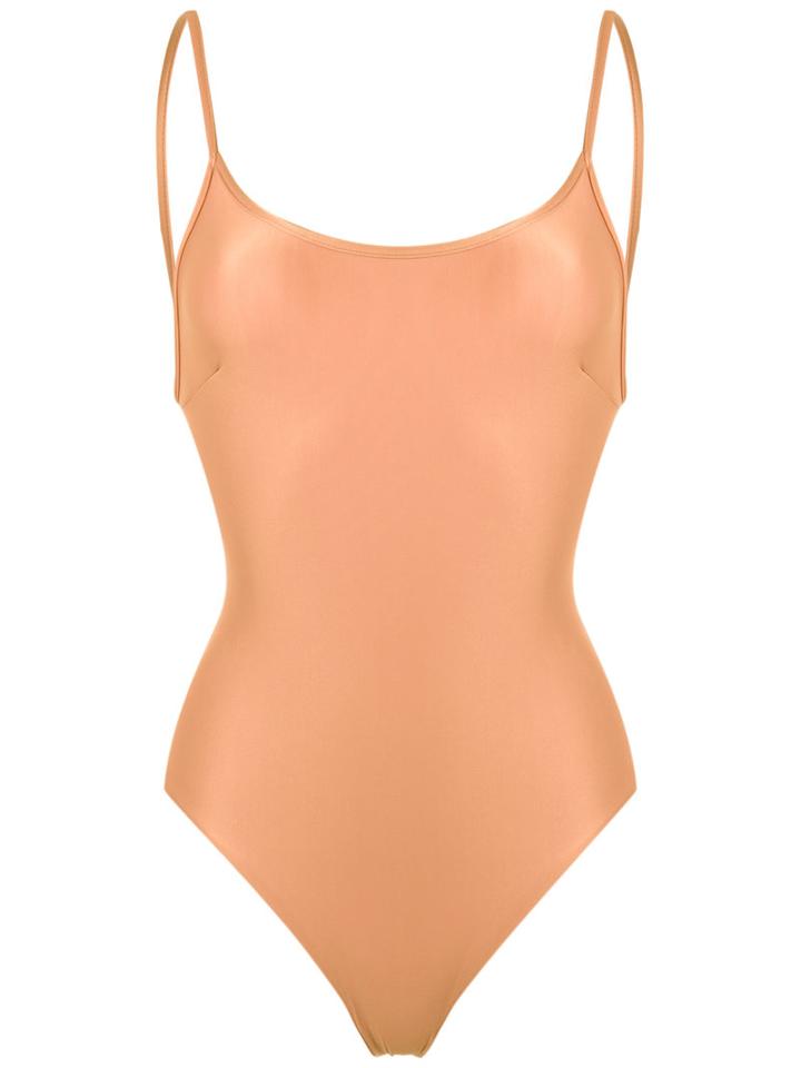 Haight Scoop Back Swimsuit, Women's, Size: Medium, Nude/neutrals, Polyamide/spandex/elastane