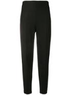 The Row High Rise Skinny Trousers - Black
