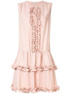 Stella Mccartney Ruffled Trim Dress - Pink
