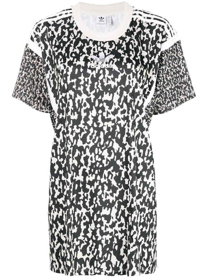 Adidas All-over Print T-shirt - Neutrals