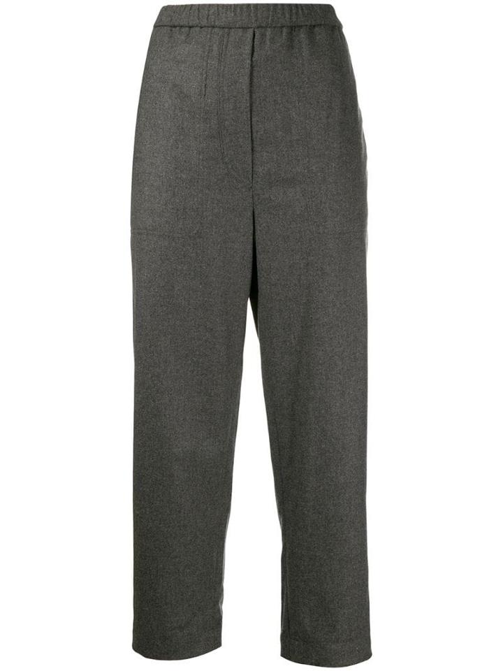 Tela Straight-leg Trousers - Grey