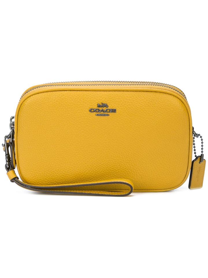 Coach Crossbody Clutch - Yellow & Orange