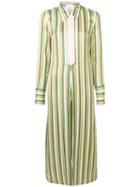3.1 Phillip Lim Striped Long Shirt-jacket - Neutrals