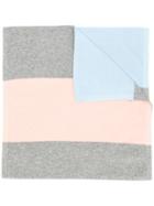 Chinti & Parker Colour Block Scarf - Grey