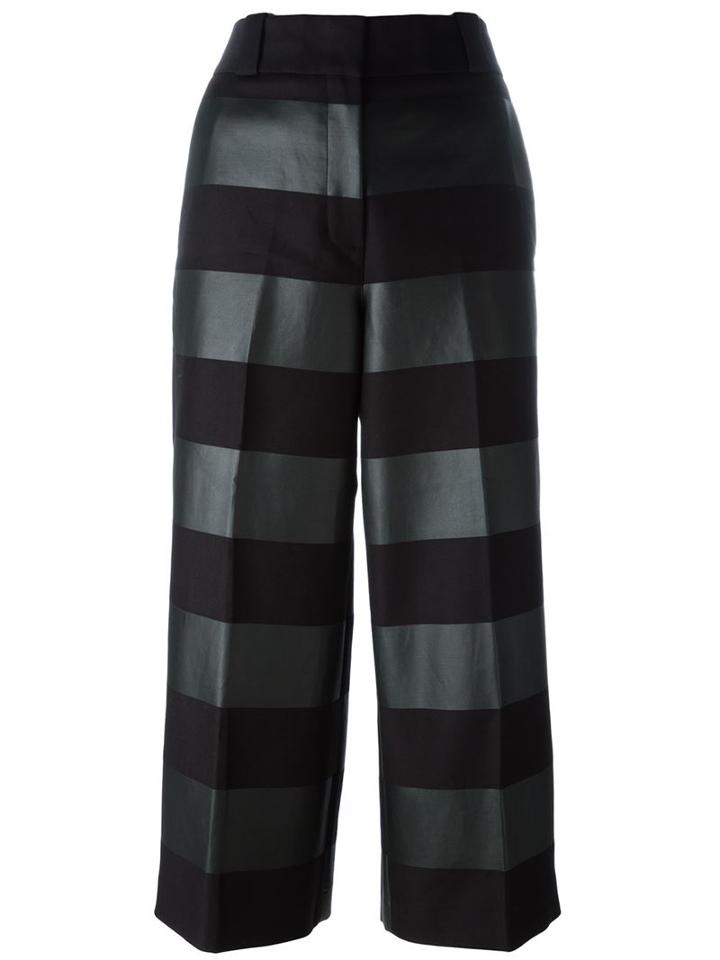 Alexander Wang Striped Cropped Trousers