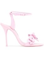 Sophia Webster Floral Sandals - Pink & Purple