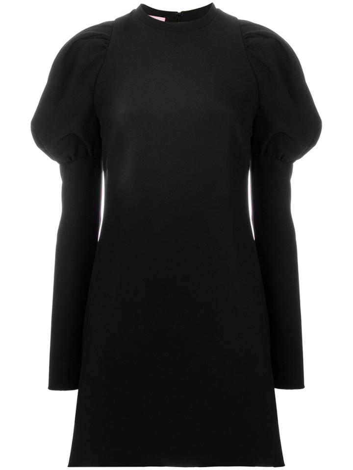 Giamba Puff Sleeve Dress - Black