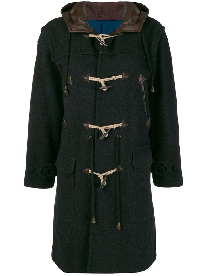 Jean Paul Gaultier Vintage Mid-length Duffel Coat - Black