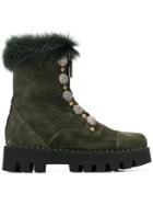 Alberto Gozzi Zip-up Boots - Green