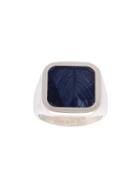 Maison Margiela Chunky Square Ring - Silver