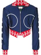 Charles Jeffrey Loverboy Paper Soldier Zipped Jacket - Blue