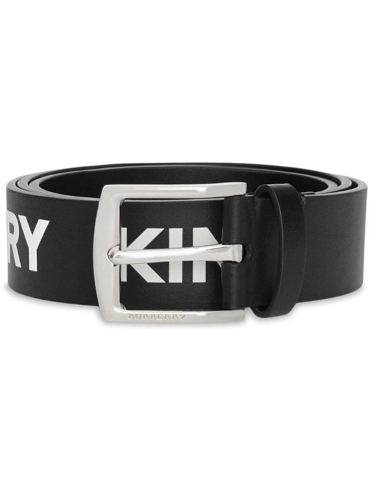 Burberry Kingdom Print Belt - Black